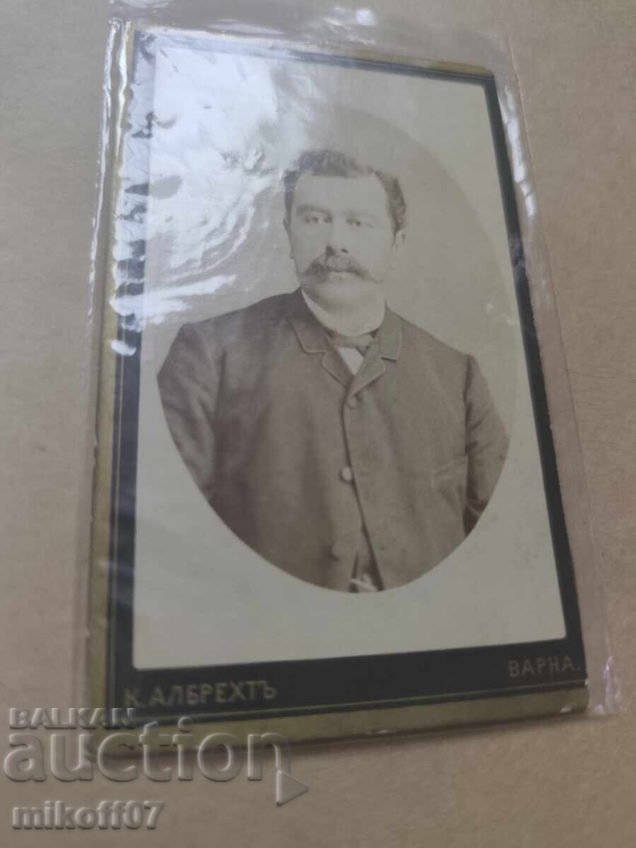 Fotografie pe carton, Carlo Abreht, Varna