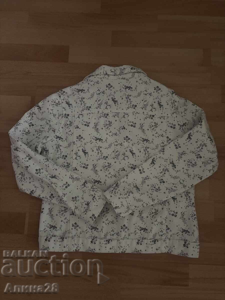 Γυναικείο μπουφάν Janina με floral print, μέγεθος 38 με τιμή € 5.00 | 9.78 BGN