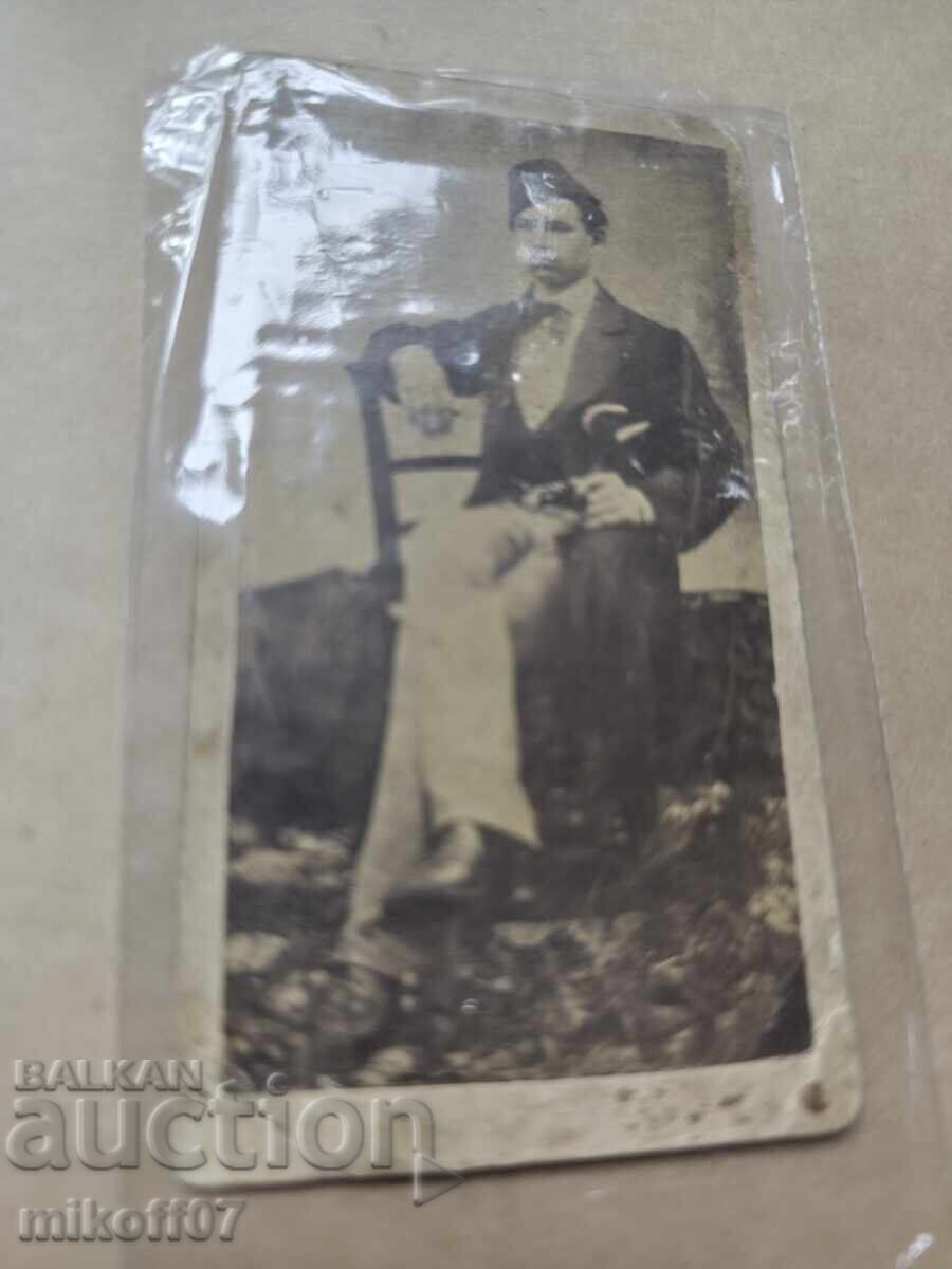 Fotografie pe carton, fotograf, revoluționar, dinaintea anului 1878
