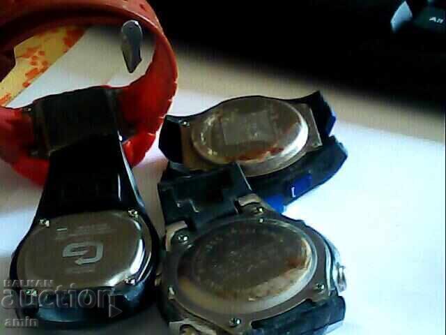 4 τμχ παλιά ηλεκτρονικά ρολόγια χειρός - 6