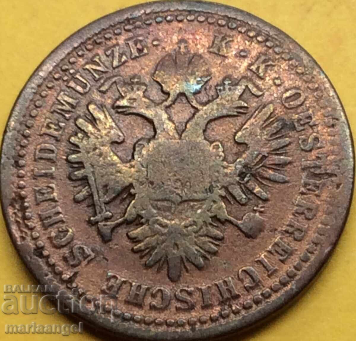 1 кройцер 1851 Австрия А - Виена - 6