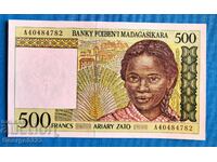 Μαδαγασκάρη 1994 500 φράγκα UNC Νέα