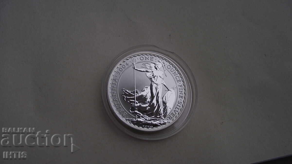 MONEDĂ 2 lire sterline Elisabeta II/2004 - Proof 1 uncie troy - de la 0,01€ cu preț € 62.00 | 121.26 BGN