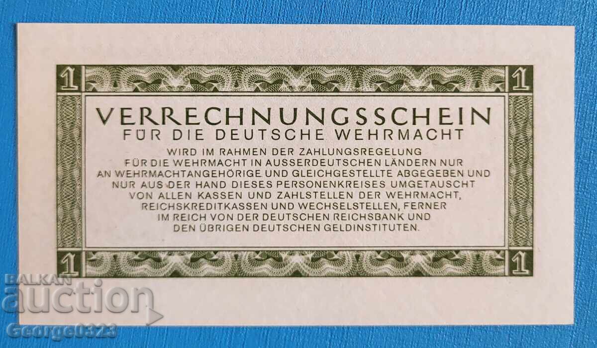 Germania 1944 1 Reichmark UNC Nouă cu preț € 9.00 | 17.60 BGN