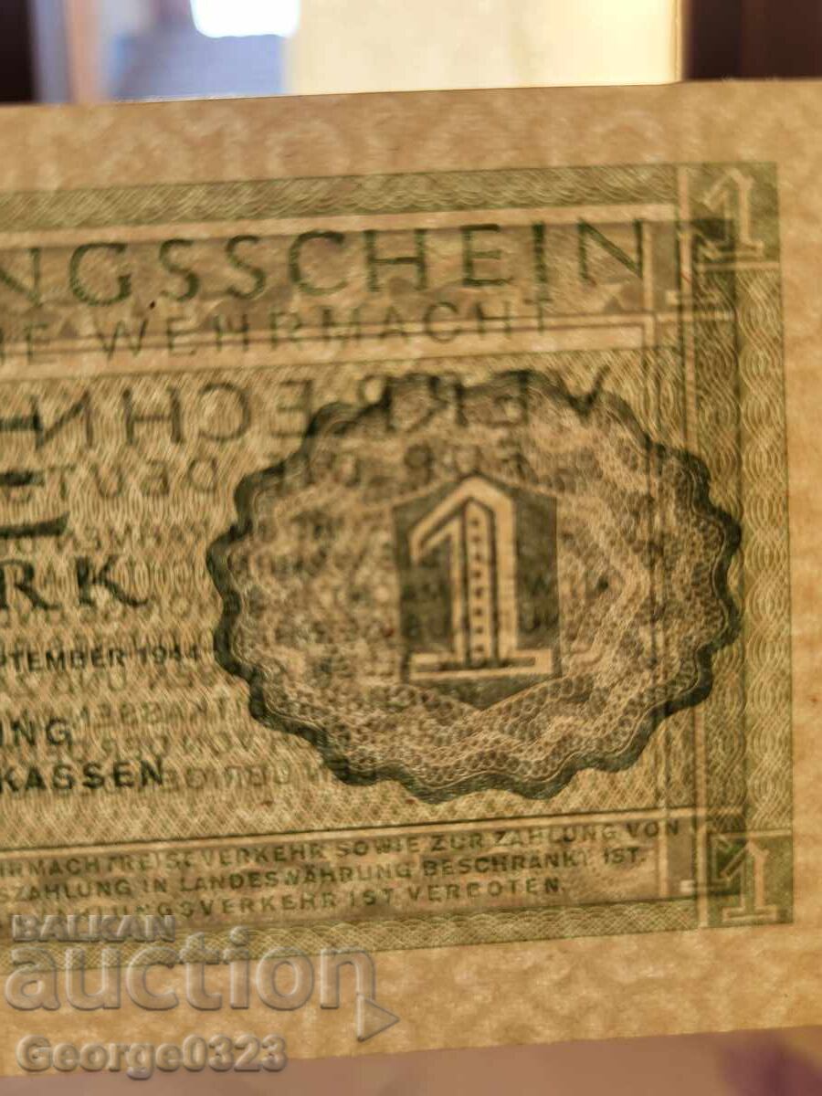 Licitație Germania 1944 1 Reichmark UNC Nouă
