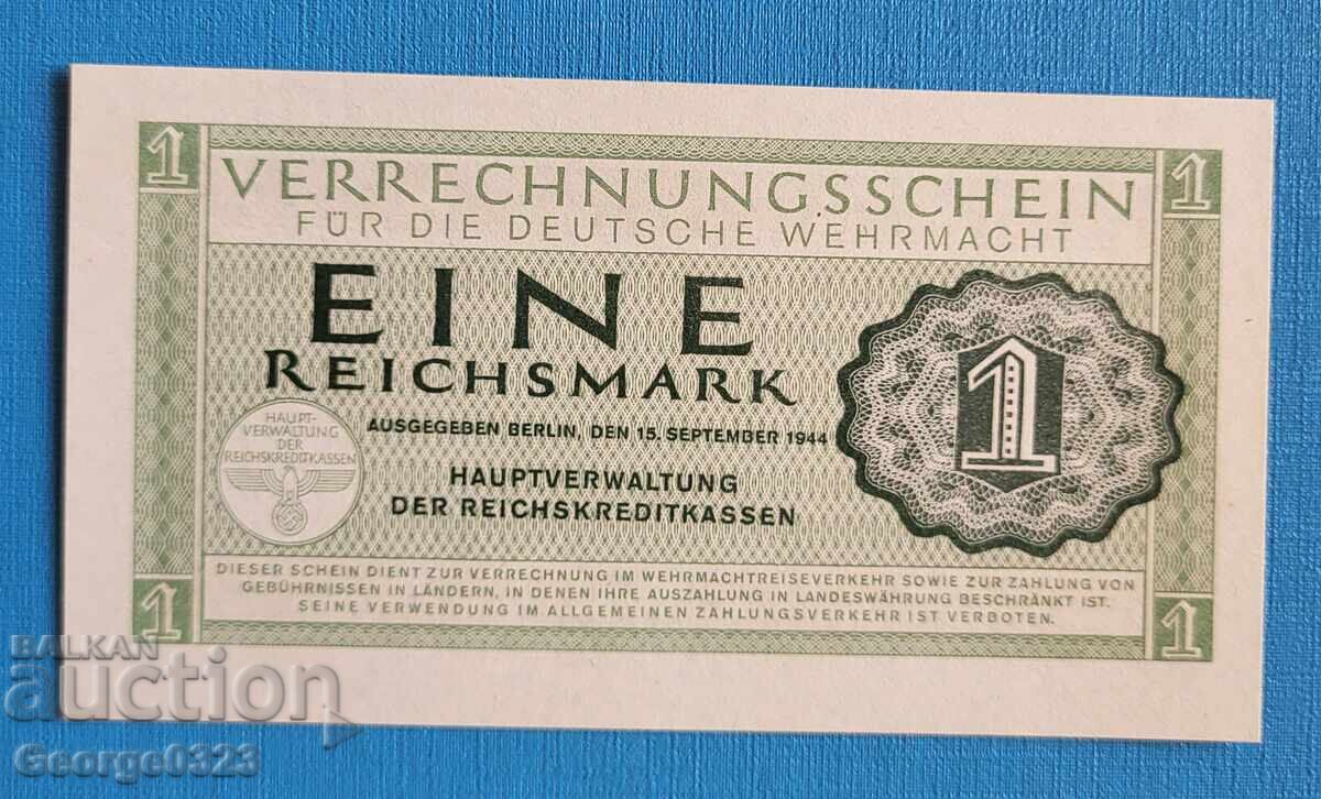 Germania 1944 1 Reichmark UNC Nouă