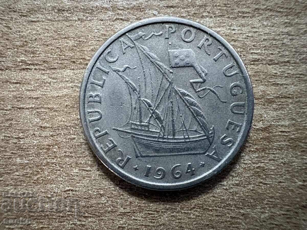 Portugal - 5 Escudos (1964) with price € 0.18 | 0.35 BGN