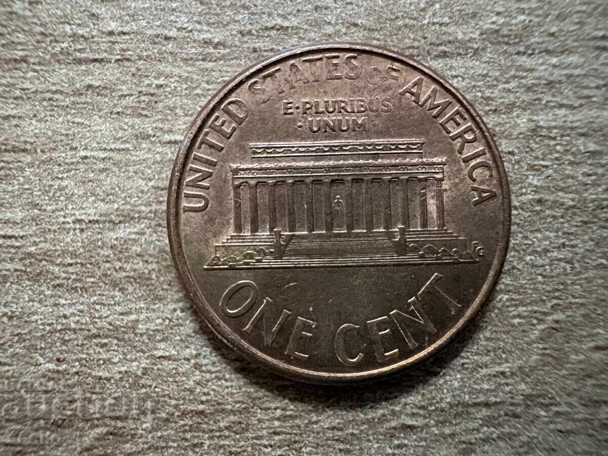 SUA - 1 cent (1998) - D