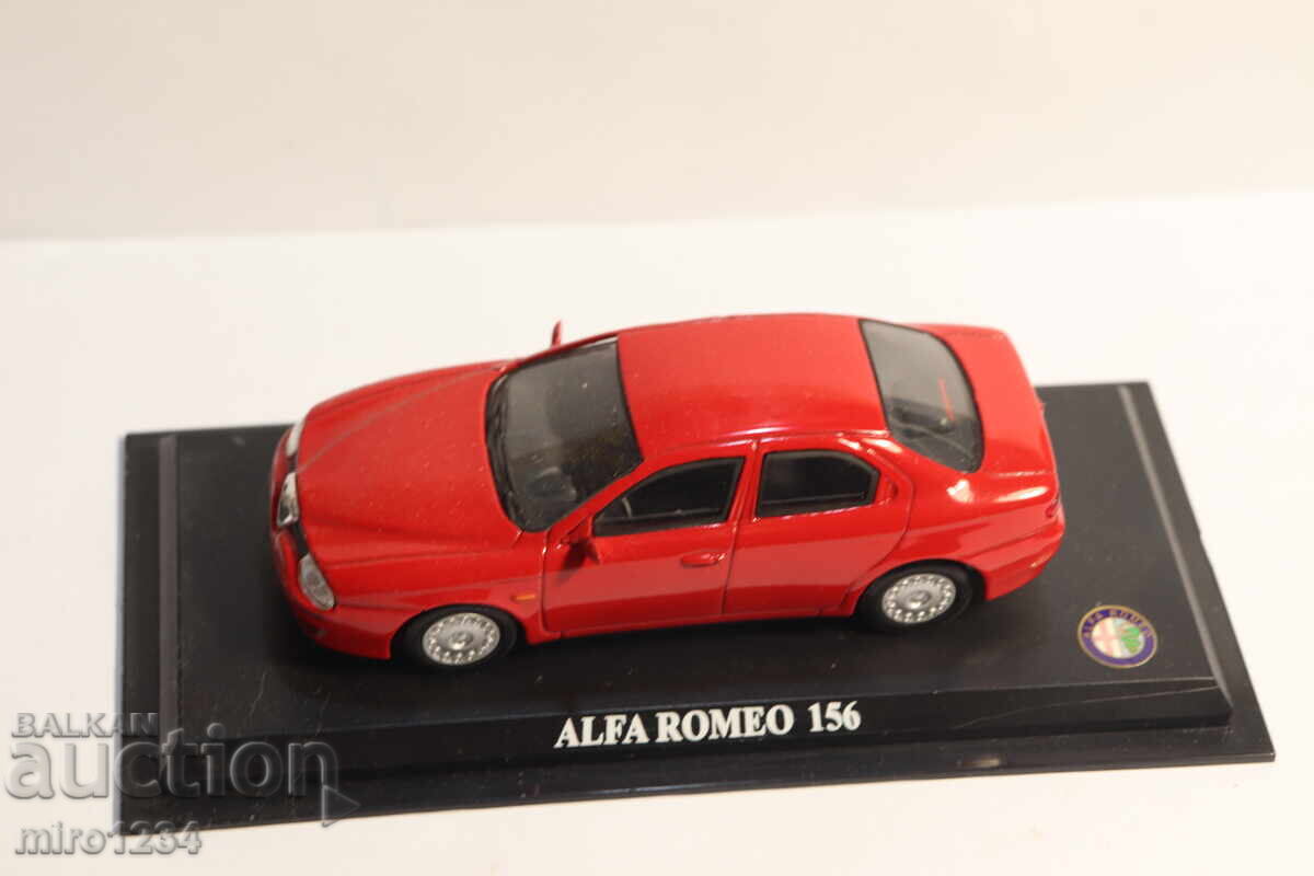 BZTS 1/43 ALFA ROMEO 156 ΚΟΛΙΤΣΑ ΠΑΙΧΝΙΔΙ ΜΟΝΤΕΛΟ με τιμή € 0.01 | 0.02 BGN