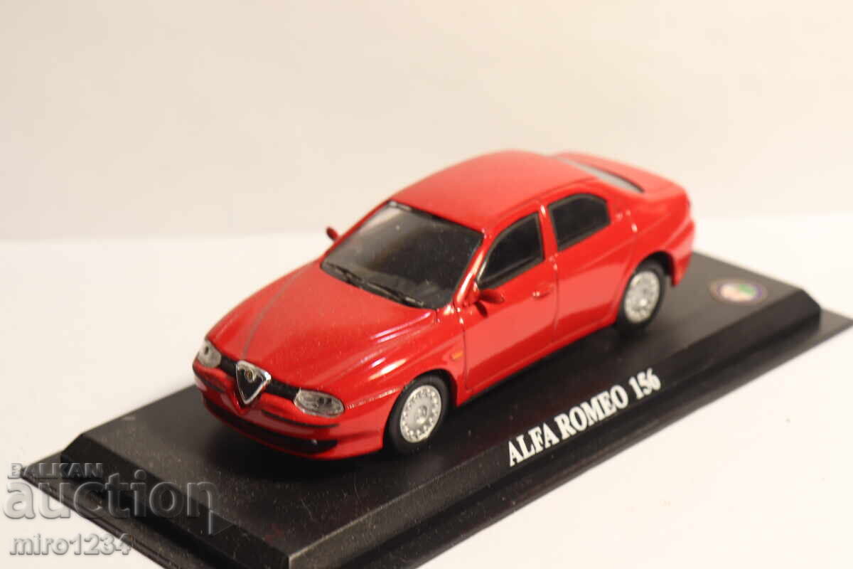 Παράδοση BZTS 1/43 ALFA ROMEO 156 ΚΟΛΙΤΣΑ ΠΑΙΧΝΙΔΙ ΜΟΝΤΕΛΟ