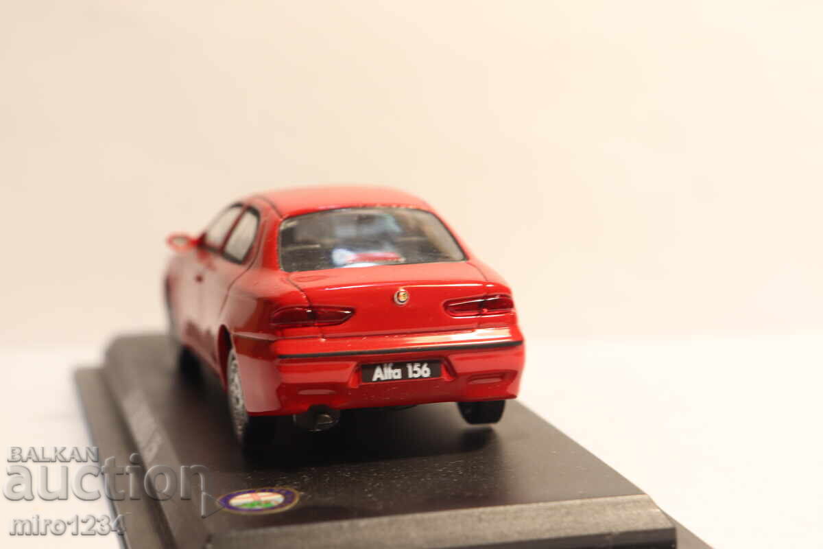 BZTS 1/43 ALFA ROMEO 156 ΚΟΛΙΤΣΑ ΠΑΙΧΝΙΔΙ ΜΟΝΤΕΛΟ - 6