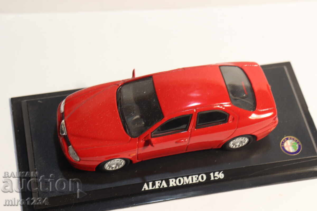 BZTS 1/43 ALFA ROMEO 156 ΚΟΛΙΤΣΑ ΠΑΙΧΝΙΔΙ ΜΟΝΤΕΛΟ - 7