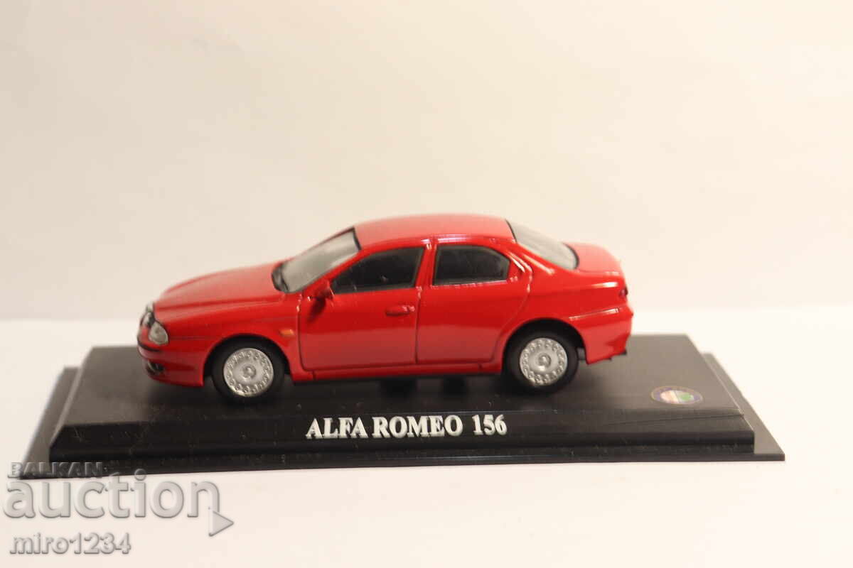 BZTS 1/43 ALFA ROMEO 156 ΚΟΛΙΤΣΑ ΠΑΙΧΝΙΔΙ ΜΟΝΤΕΛΟ