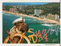 Картичка  България  Варна Курорт Св.Константин Слънчев ден3*