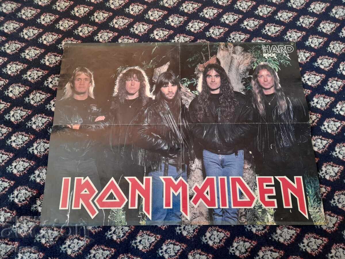 Стар плакат Iron Maden,Antrax