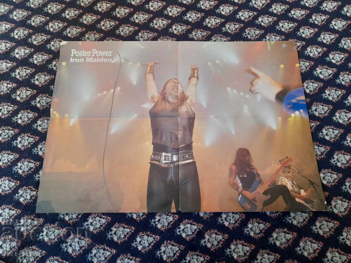 Παλιό πόστερ Iron Maiden, Ozzy Παλιό πόστερ Iron Maiden, Ozzy