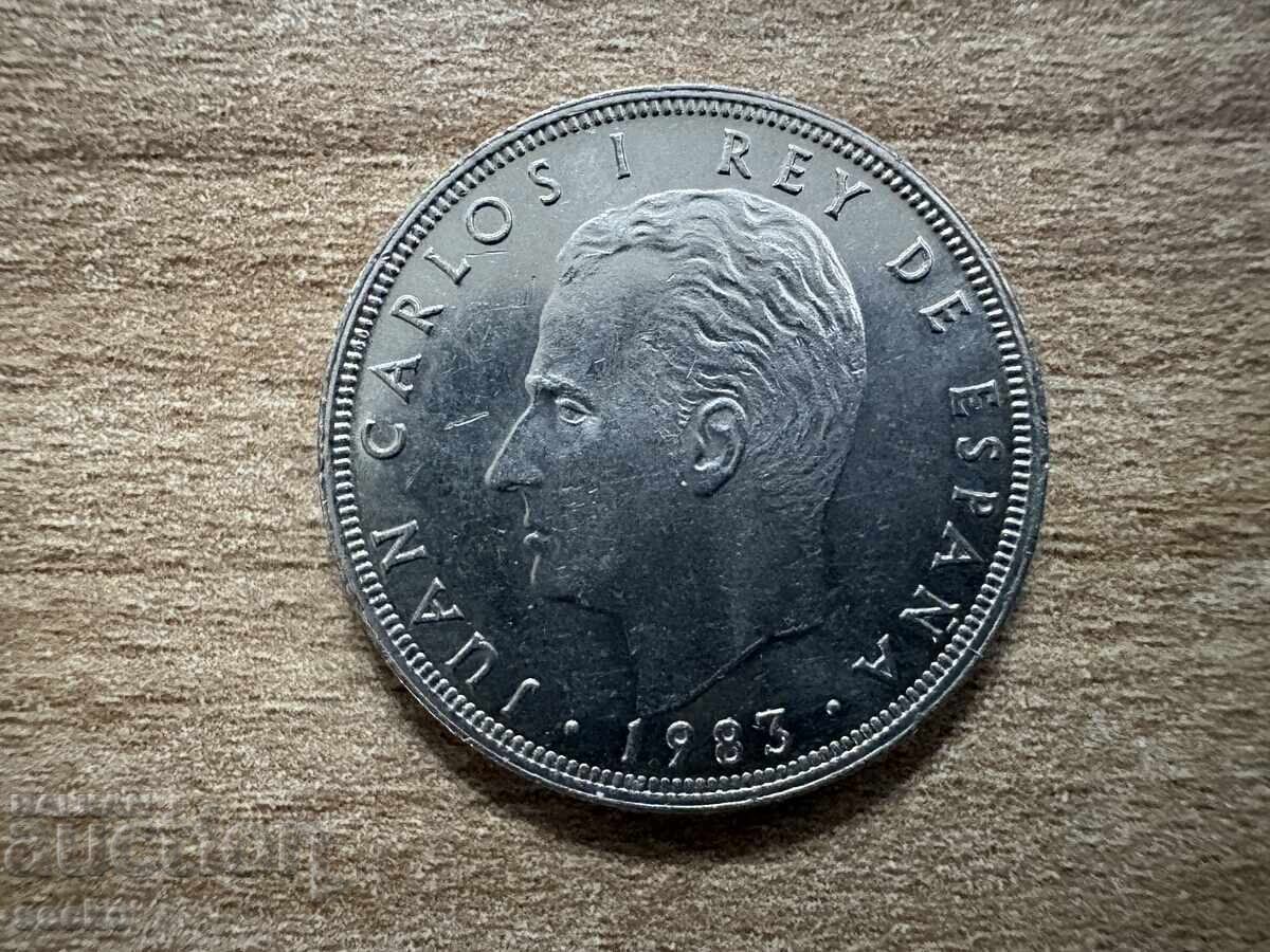 Spania - 25 pesetas (1983) cu preț € 0.25 | 0.49 BGN