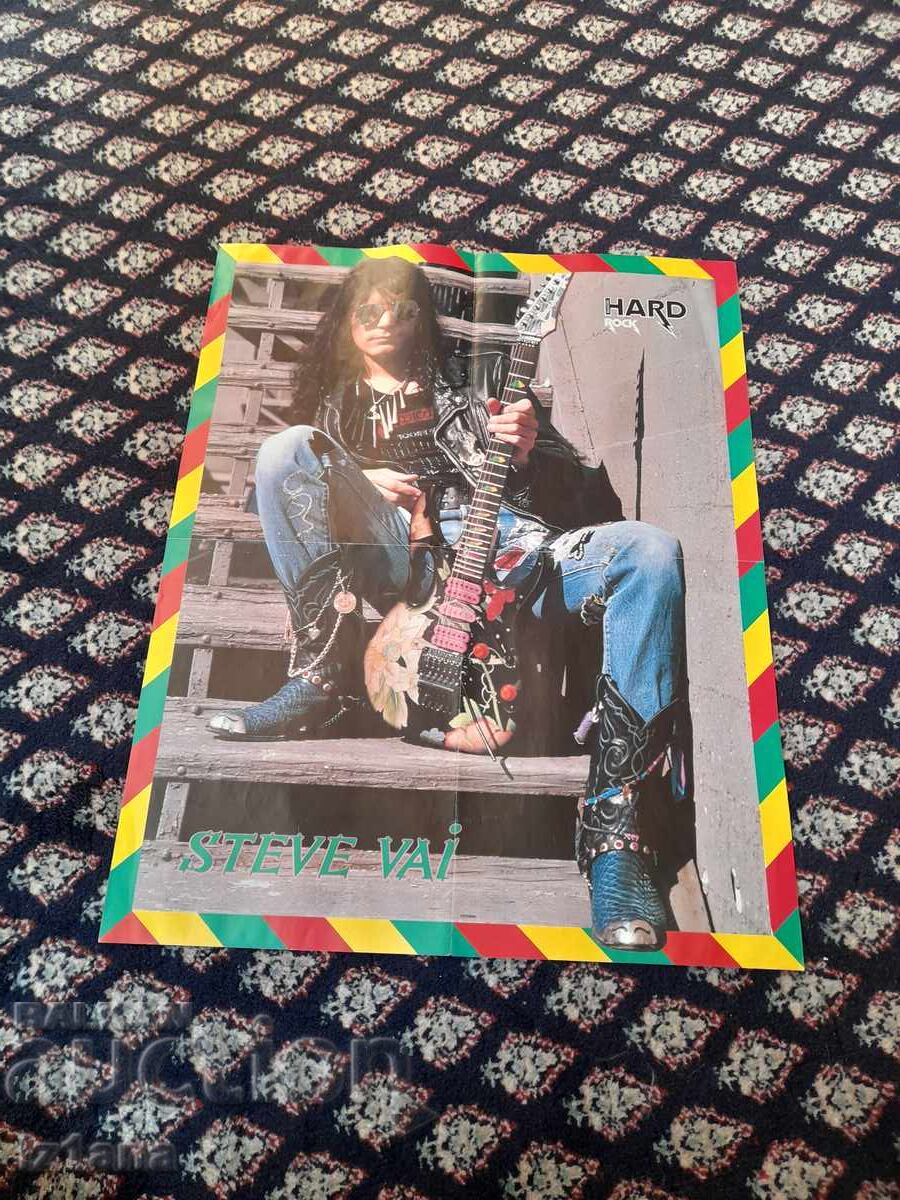 Παλιό πόστερ Steve Harris, Steve Vai με τιμή € 12.00 | 23.47 BGN
