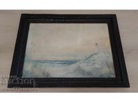 Reproducere tablou ramă lemn 84cm 64cm