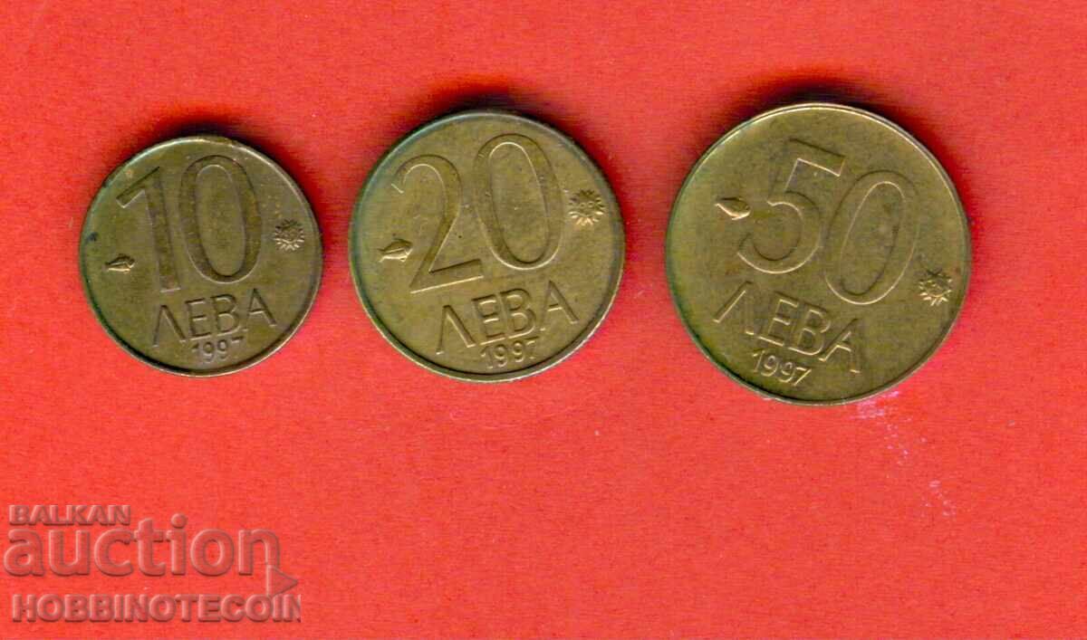 BULGARIA BULGARIA 10 - 20 - 50 Leva emisiunea 1997 SET