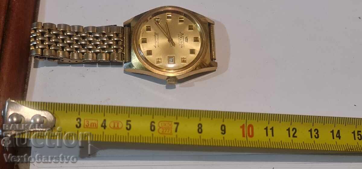 Delivery of Watch - "NELSON" Gold-Plated - WORKS PERFECTLY!