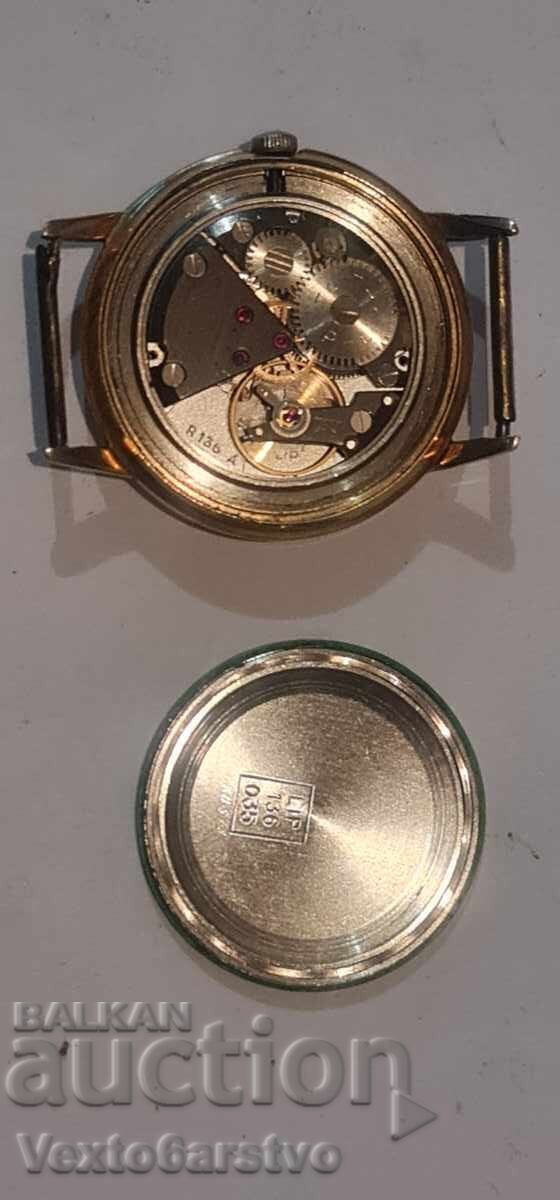 Watch - "LIP" - "LIP" - Gold-plated - WORKS PERFECTLY! BZC with price € 5.50 | 10.76 BGN