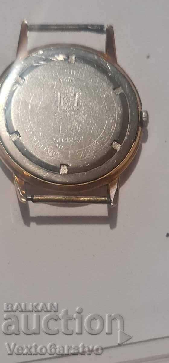 Auction  Watch - "LIP" - "LIP" - Gold-plated - WORKS PERFECTLY! BZC