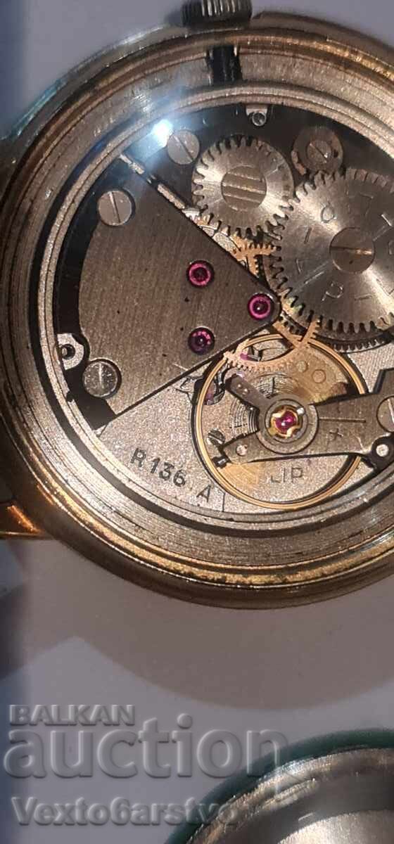 Watch - "LIP" - "LIP" - Gold-plated - WORKS PERFECTLY! BZC - 6