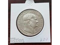 Талер на Вилхелм IV 1859