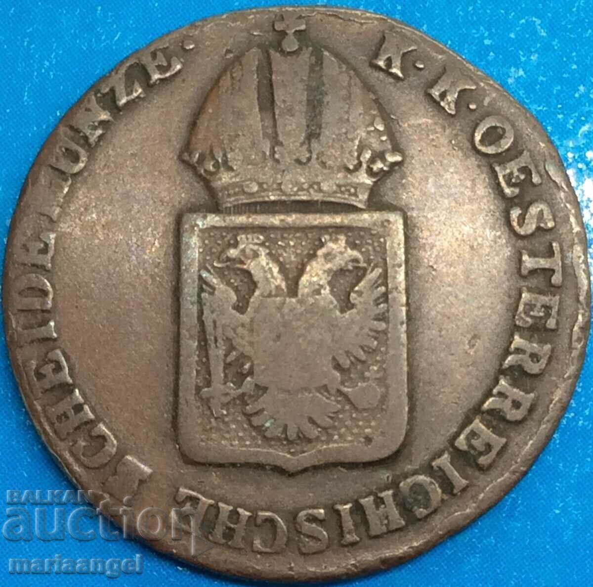 Delivery of 1/2 Kreuzer 1816 Austria A - Vienna 22mm bronze
