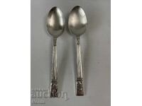 Ασημένια κουτάλια με σήμανση