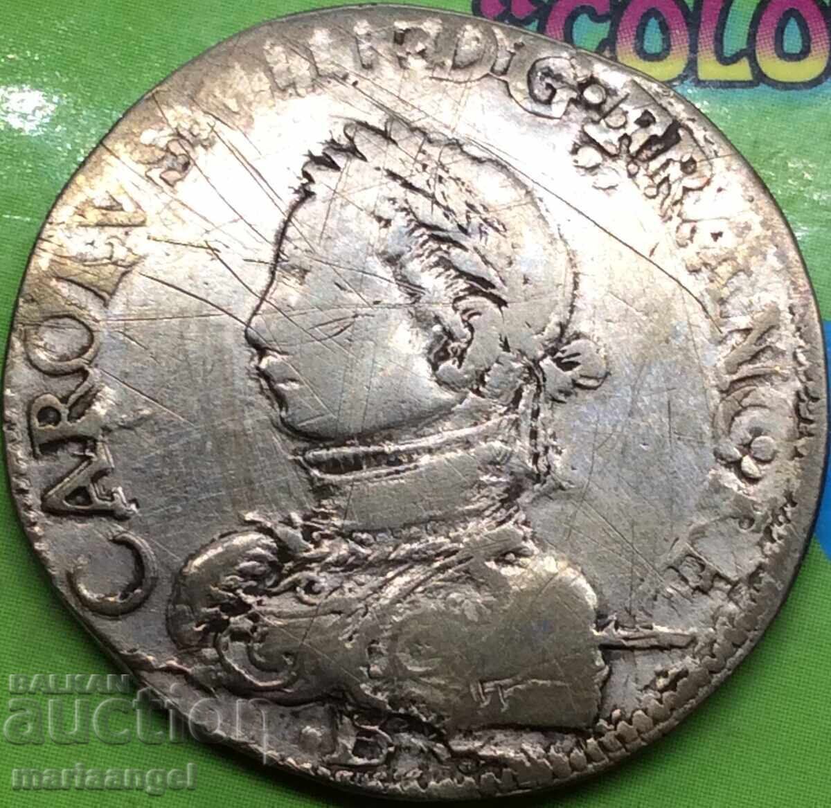 France Teston King Charles IX 29mm 9.05g Patină - rar