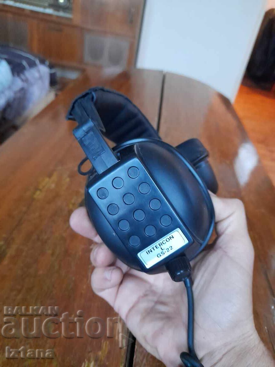 Căști vechi Intercon GS-22 - 5