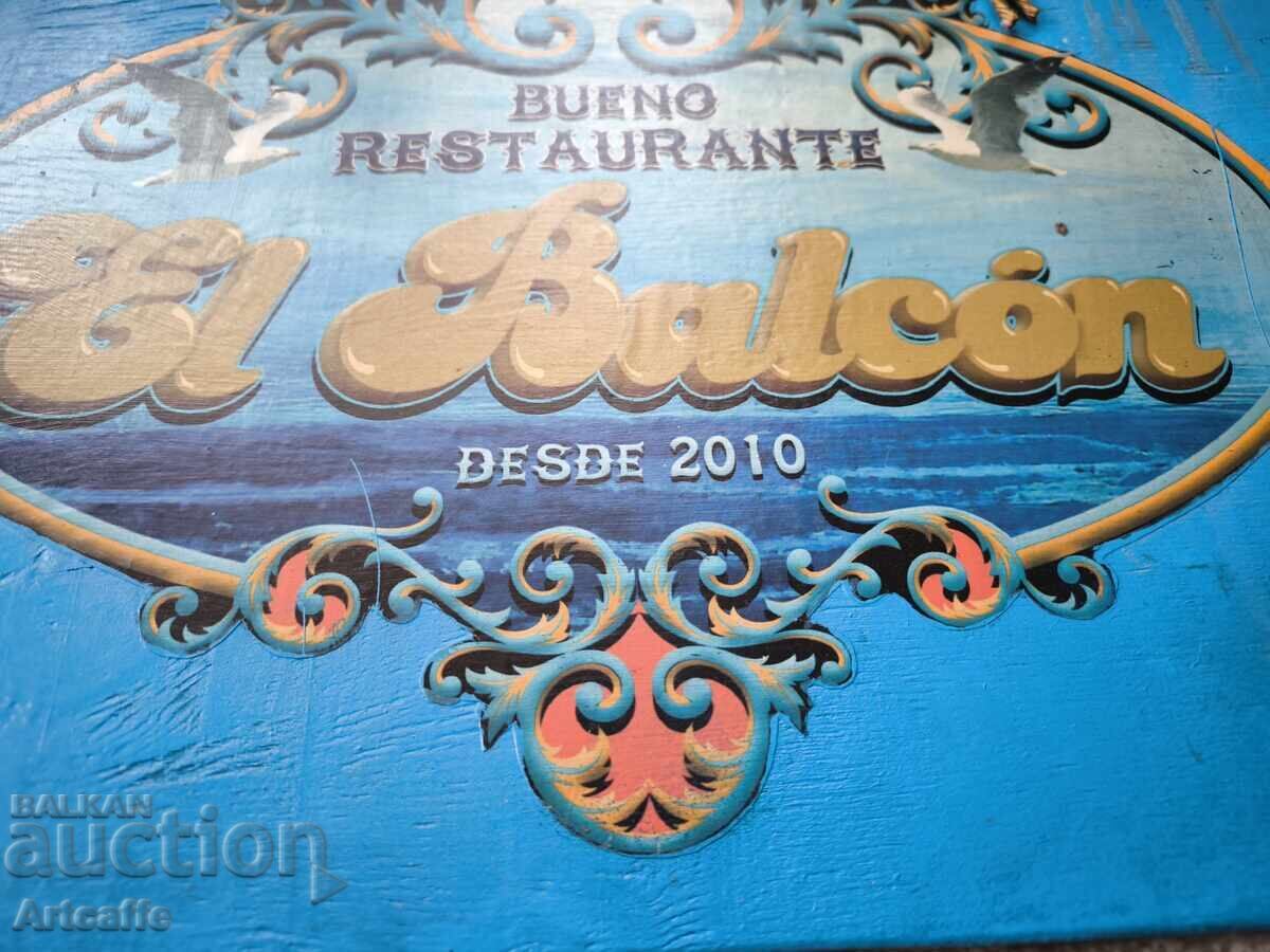 Аукцион Едгар Гомез-El Balcon,картина смесена техника