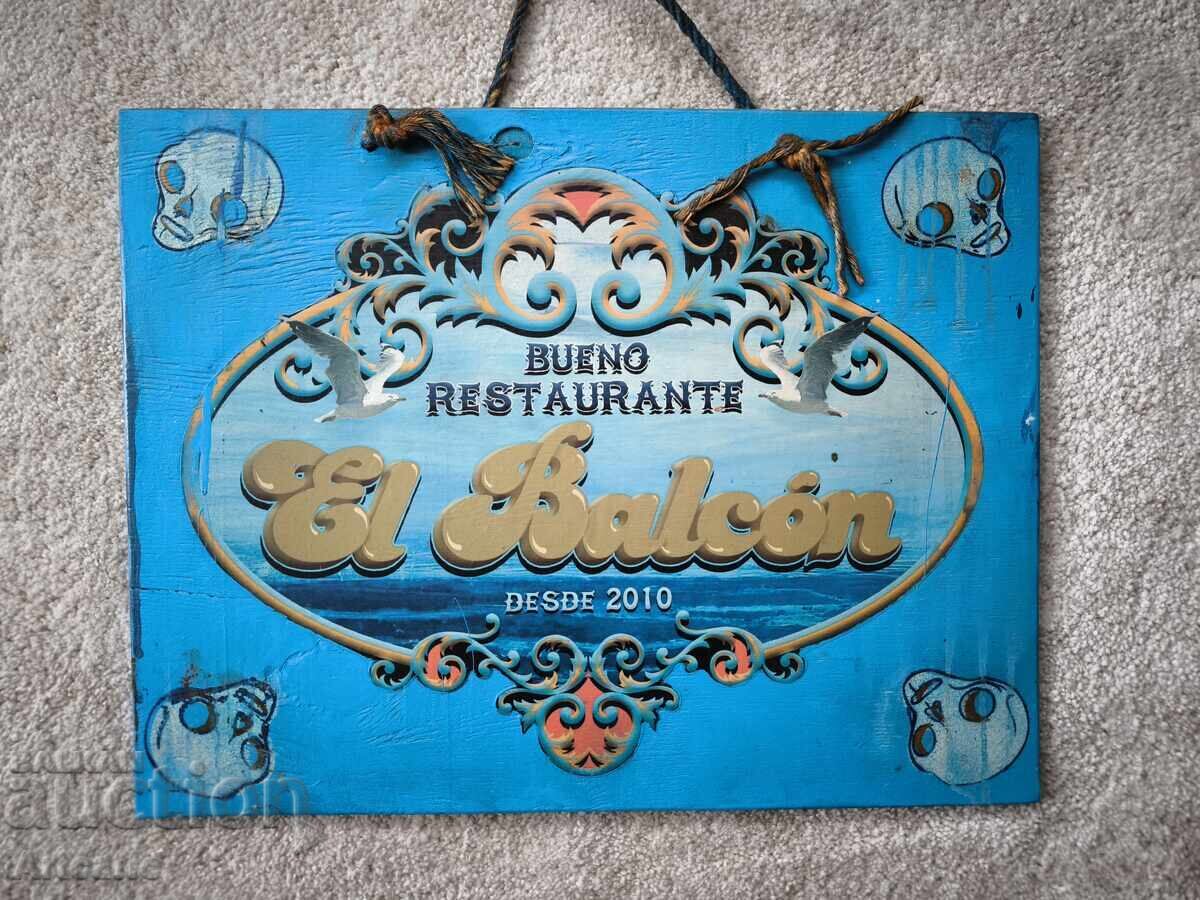 Едгар Гомез-El Balcon,картина смесена техника