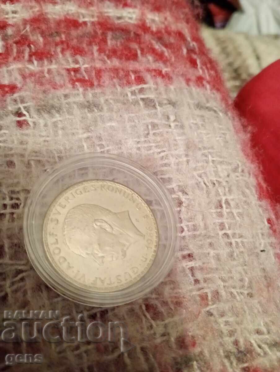 Швеция 5 крони1966 с цена € 22.00 | 43.03 лв.