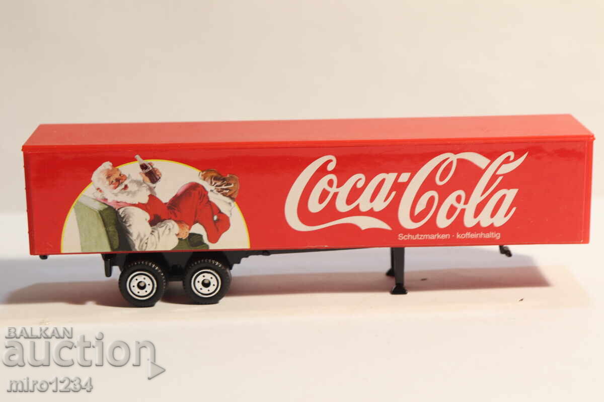 BZTS H0 1/87 COCA COLA REMORCĂ CAMION JUCĂRIE MODEL cu preț € 0.01 | 0.02 BGN