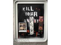 Έντγκαρ Γκόμεζ - Σκότωσε τον Άντι σου, έργο μικτής τεχνικής