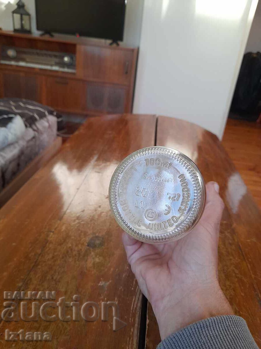 Παλαιό μπουκάλι ουίσκι GD - 7