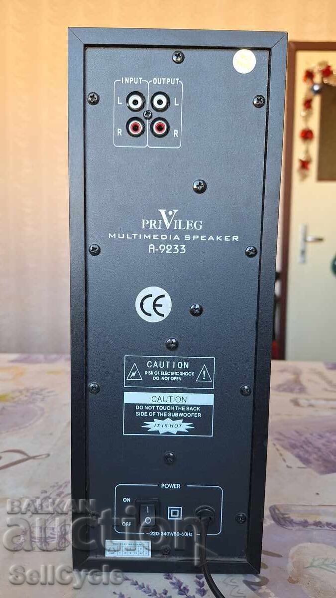 Licitație ✅SUBWOOFER PRIVILEG A-9233❗