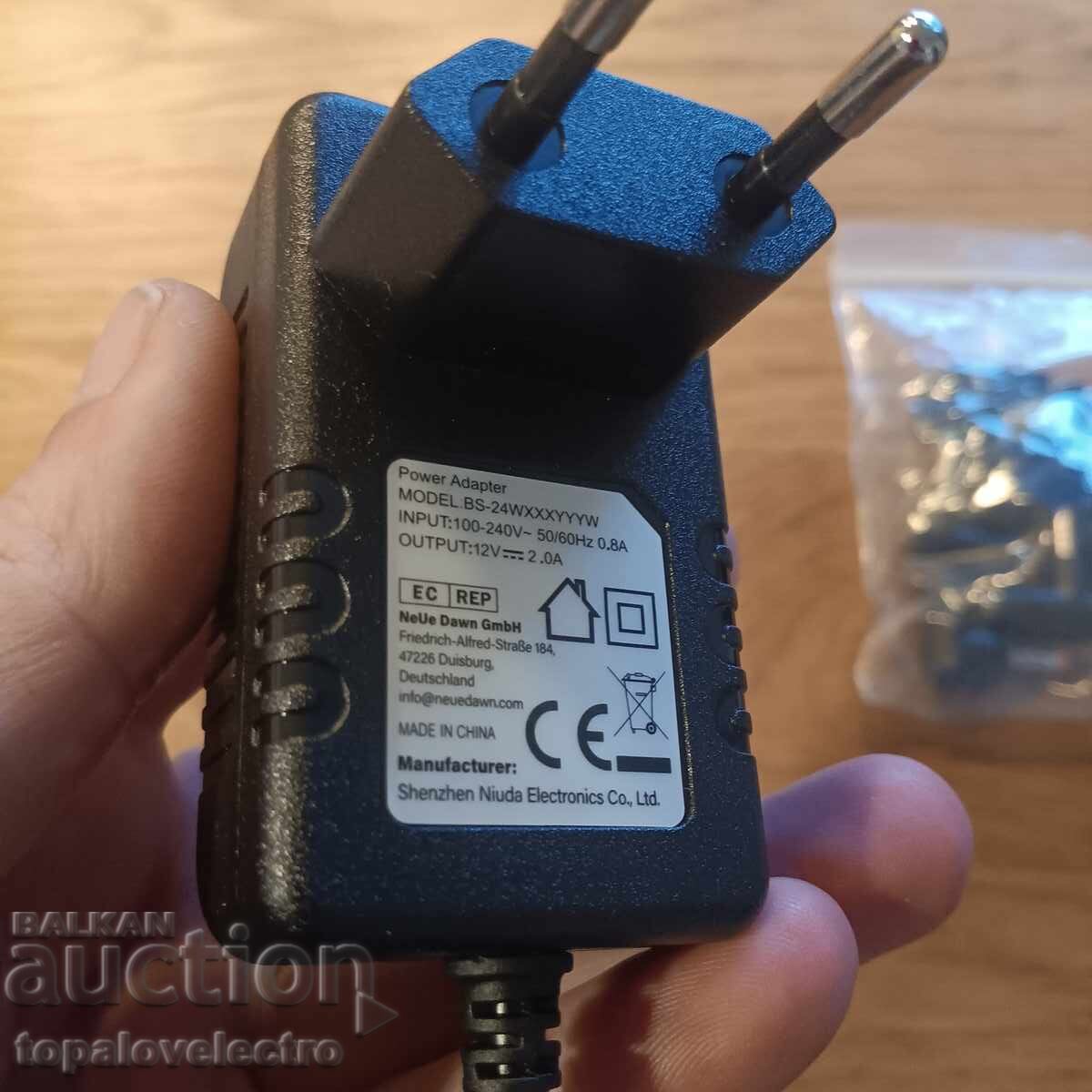 ΚΑΙΝΟΥΡΓΙΟ! Universal τροφοδοτικό 12V 2A – 24W με 7 ακροδέκτες - 6