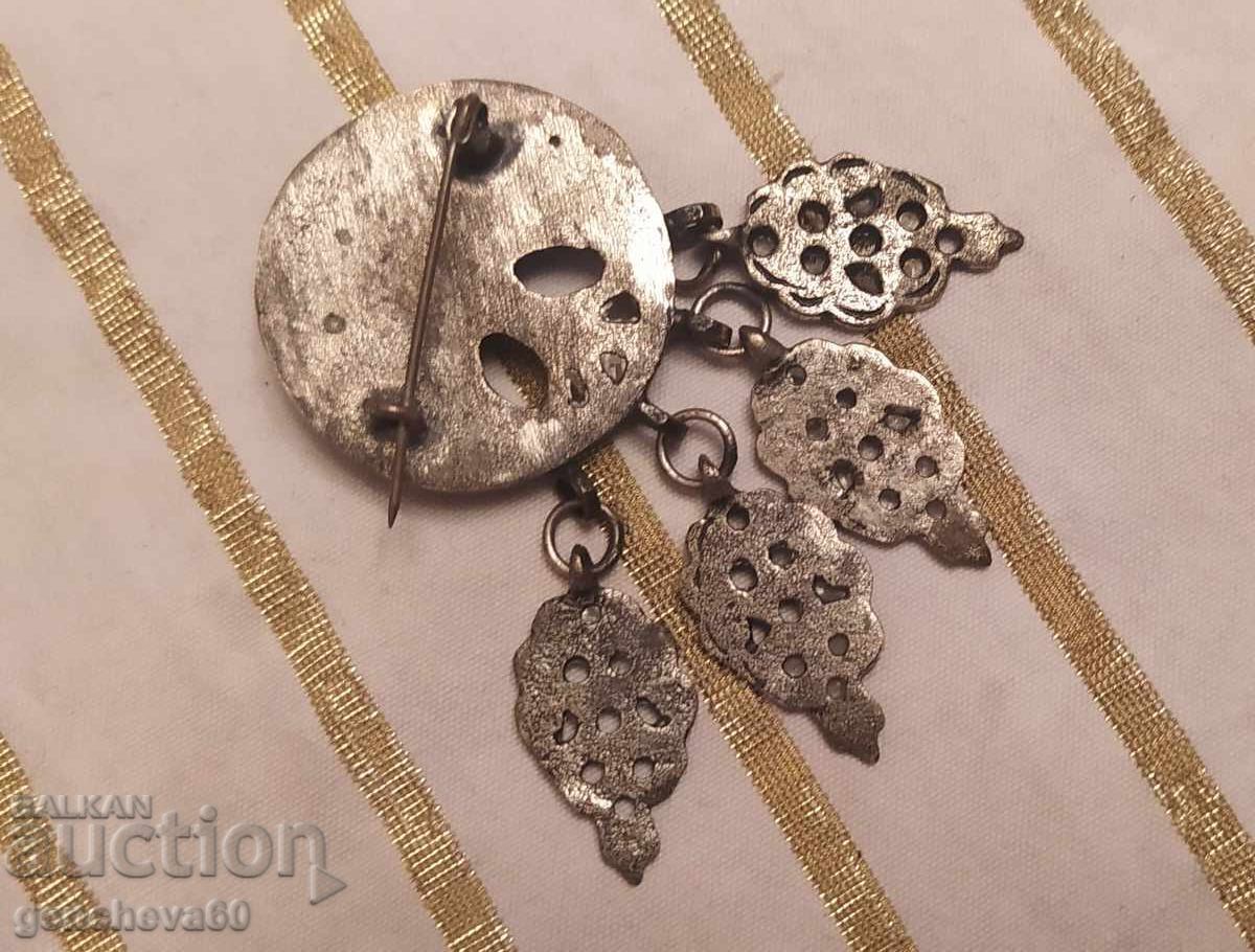 Auction  RARE Ethnographic Revival Thracian brooch/sachian