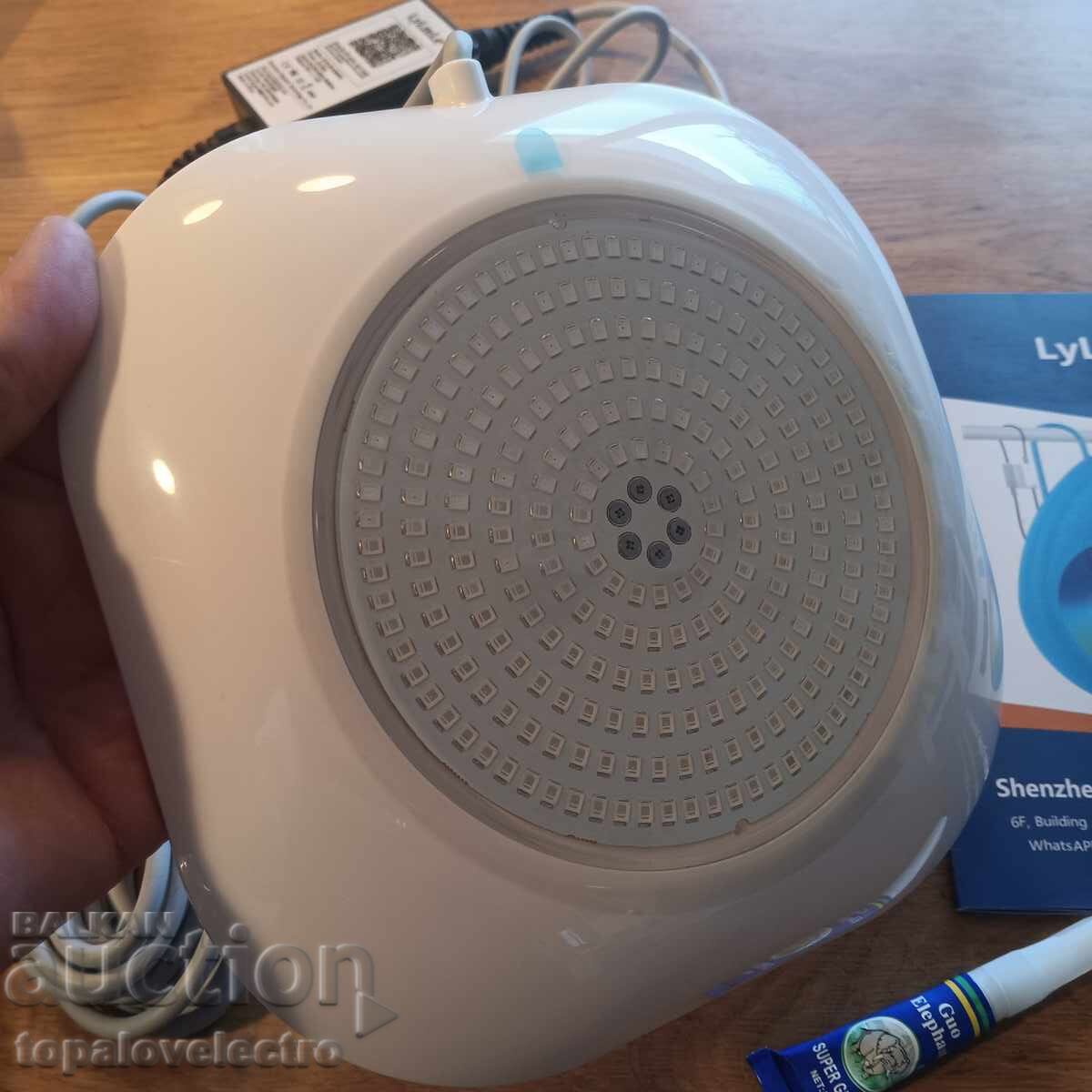 NEW! Magnetic LED Floodlight for Pool LyLmLe 20W – RGB, APP - 6