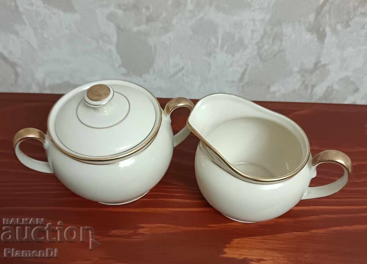 Sugar bowl and creamer set / KAHLA - 6
