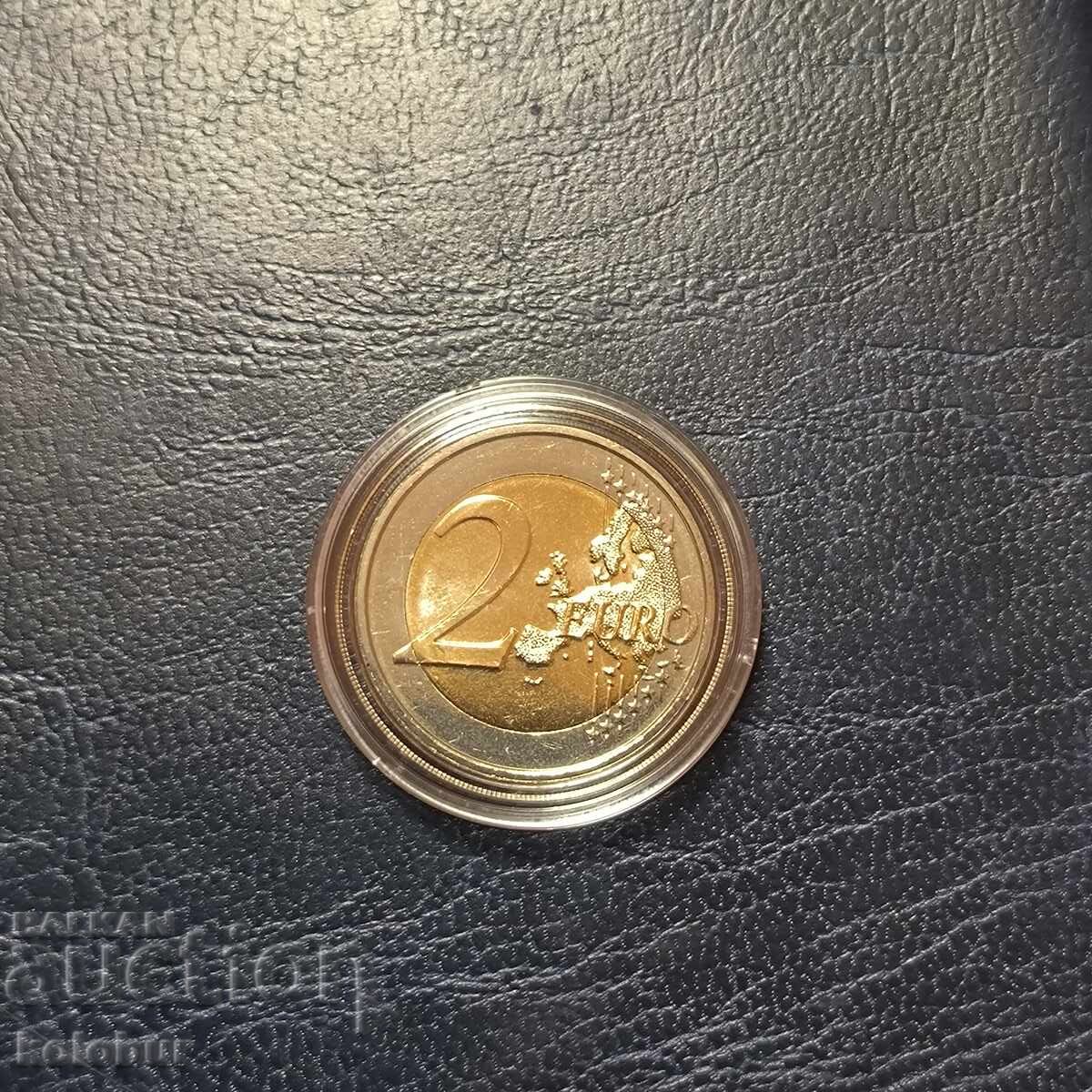 2 Euro 2024 Letonia Grădini de paie UNC cu preț € 6.00 | 11.73 BGN