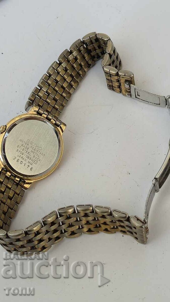 Delivery of SEIKO QUARTZ JAPAN RARE, I DON'T KNOW IF IT WORKS, BZTs!!!!