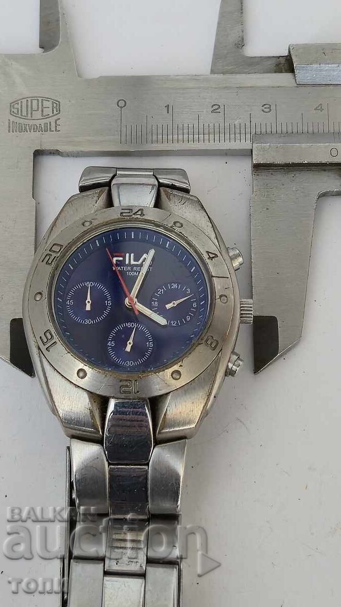 FILA CHRONOGRAPH QUARTZ JAPAN RARE, I DON'T KNOW IF IT WORKS, BZTs - 5
