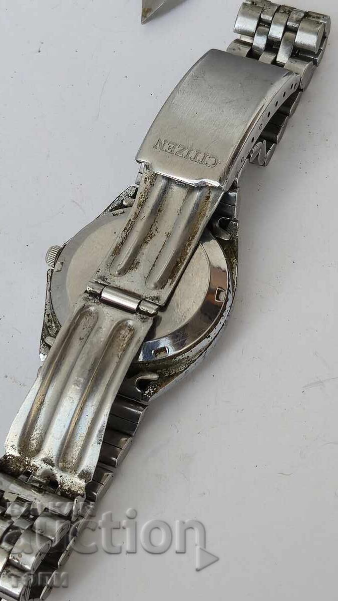 Delivery of CITIZEN AUTOMATIC JAPAN RARE WORKS WITHOUT WARRANTY BZC !!!!