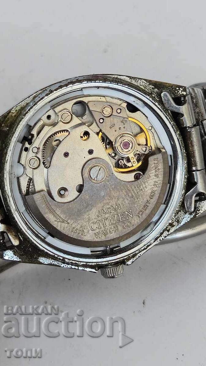 CITIZEN AUTOMATIC JAPAN RARE WORKS WITHOUT WARRANTY BZC !!!! - 6