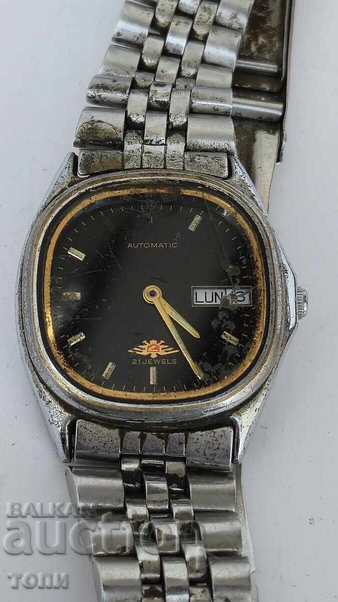 CITIZEN AUTOMATIC JAPAN RARE WORKS WITHOUT WARRANTY BZC !!!!